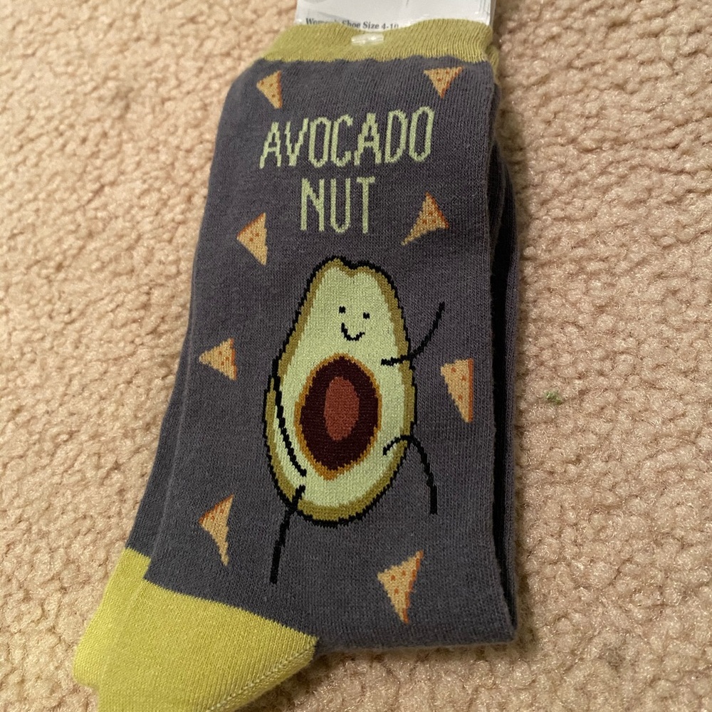 Stocking Stuffer - Avocado Socks! (NWT)